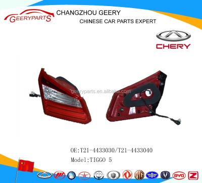 China interior tail lamp auto parts chery t21 tiggo 5 T21-4433030 / T21-4433040 for sale