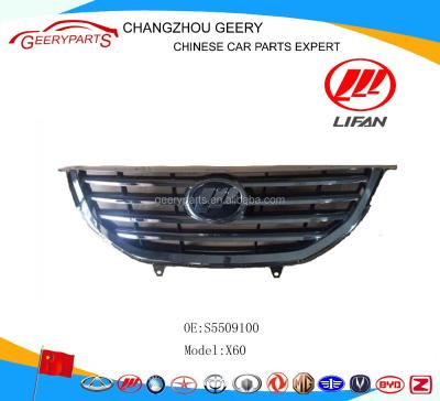 China ABS front grille lifan x60 auto parts for sale