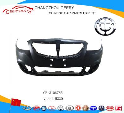 China Glossy Auto H330 Plastic Front Bumper Spare Parts for sale