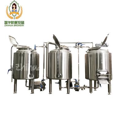 China Restaurants Outstanding High Quality Commercial Steam Heating beer brewing Equipment 2bbl for Beer Brewery for sale