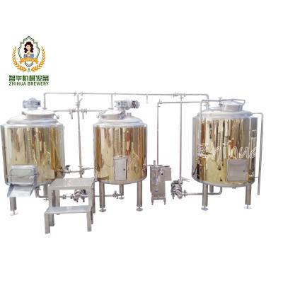 China Restaurants Craft Brewery Equipment 10BBL Larger Making Beer Line Beer Brewery Equipment for sale