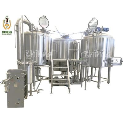 China Restaurants Reliable Quality Wholesale Custom 10bbl Beer Brewery Equipment For Hotels for sale