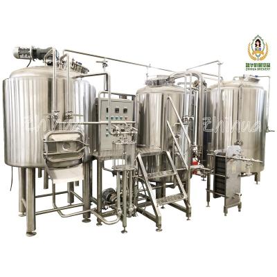 China Restaurants Reliable Quality 200l 100l 50l 500l 1200l Digital Microbrewery Draft Beer Brewing Equipment for sale