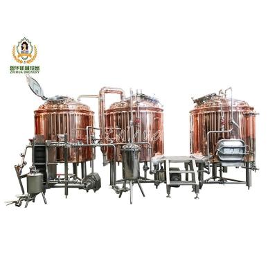 China Restaurants Durable Using Custom 2000L Turnkey Project Brewery For Food Drinking Shop Sale for sale