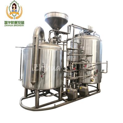 China Restaurants Sell Well New Type Micro And Large 1000L 2000L Beer Brewing Equipment For Sale for sale