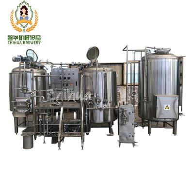 China Restaurants Special Design Industrial Equipment 5BBL Fermentation Tank Micro Beer Brewing Systems for sale