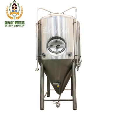 China Restaurants Custom High Quality 1200l Bright Beer Tank Cooling Jacket Conical Beer Fermenter Price for sale