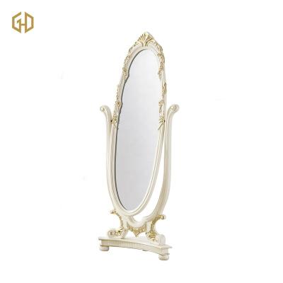 China Modern Warm Antique Bedroom Full Standing Dressing Mirror for sale