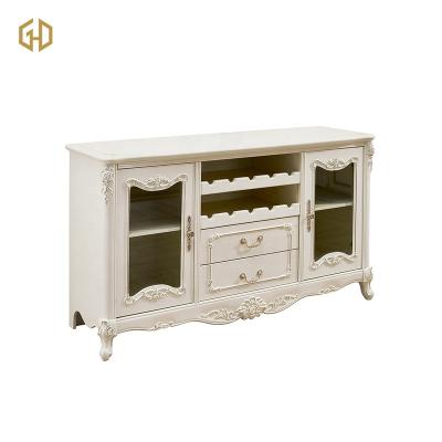 China Other New Arrival Antique Dining Room Side Cabinet Wooden Sideboard for sale