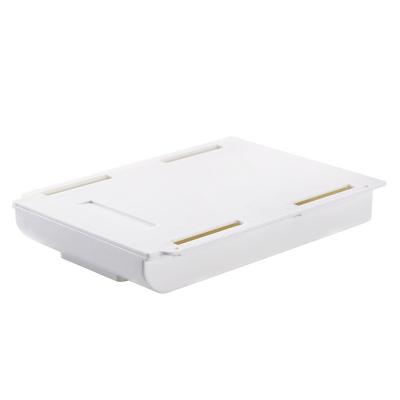 China Storage Self-adhesive Under the desk drawer Powerful desktop office storage box plastic hidden office drawer for sale