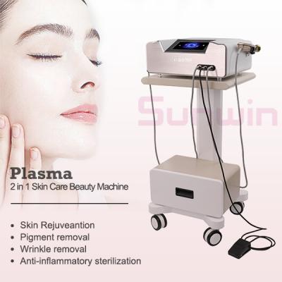 China Black Master Remover 2 in 1 Plasma Lift Plasma Jet Shower Ozone Sterilization Device Surgical Cold Wrinkle Removal Acne Removal for sale