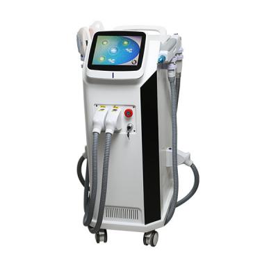 China Acne treatment 4 in 1 multifunction e light ND yag laser shr rf hair removal beauty instrument for sale