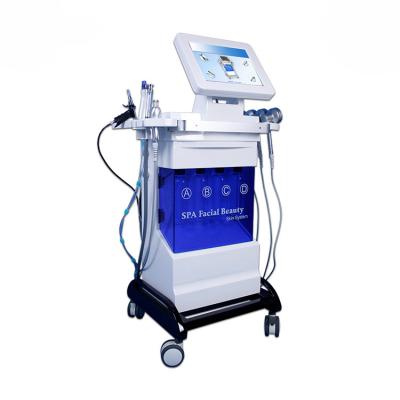 China Pigment Removal Water Oxygen Jet Skin Micro Dermabrasion Acne Removal Face Care Diamond Tips Portable Microdermabrasion Machine for sale