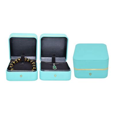 China Wholesale Leather Velvet Jewelry Display Manufacturer Wholesale Leather Velvet Bangle Gift Storage Jewelry Packaging Packaging Bracelet Box for sale