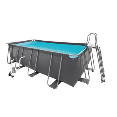 China Customized Frame Swimming Pool Set With Safety Ladder 427*122cm for sale