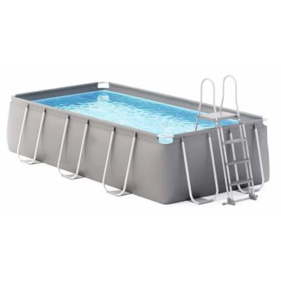 China MESH-PVC Rectangular Frame Pool Set 400x207x122 cm for sale