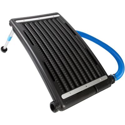 China HDPE Swim Pool Mini Solar Heater Curve Panel 7L for sale