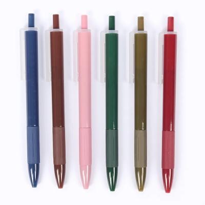 China Normal Factory Hot Sales Modern Design Promotional Office Gel Ink Press  Gel Pens With Logo Pen for sale