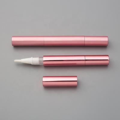 China Twist design 2020 lip gloss tube/ nail oil brush/ Wholesale 2ml 4ml Empty aluminum Twist Pen Cosmetic with Brush Applicator for sale