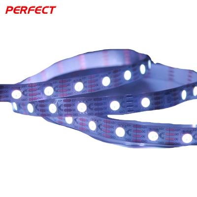 China Dreamy Digital RGB Remote Control Strip WS 2815IC 12V 5M Strip Light 60LED Color LED Decoration Light for sale