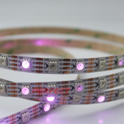 China Flexible LANDSCAPE RGB5050 Digital Strip Christmas Lights 60LEDS/M 18W WS2813 IC Colorful Accessible 5V LED Strip RGB for sale