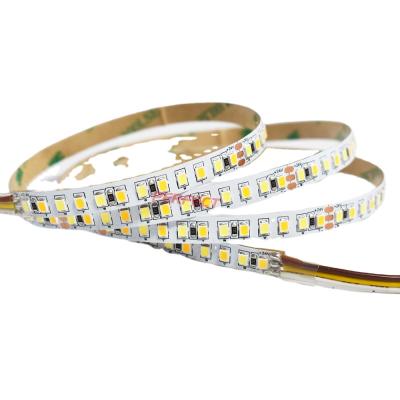 China Waterproof Flexible Warehouse 2835 168Leds/M CCT LED Mirror Light For Bedroom Dimmable LED Strip for sale