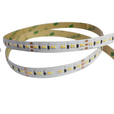 China DC 24V SMD 2216 CCT Adjustable High Flexible Desktop LED Strip Light 240Leds/m CRI>90 LED Strip for sale