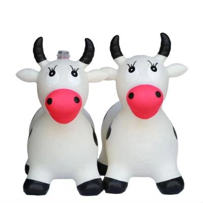 China Colorful Toy Inflatable PVC Material Inflatable Toy Horses With Cow Model What Use To Play for sale