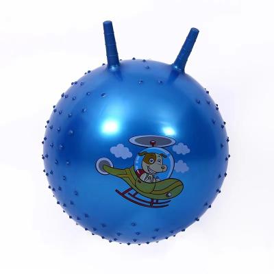 China Eco-friendly Inflatable Toy PVC Material Hopper Toy Balls For Kids Playing In Outdoor And Indoor for sale