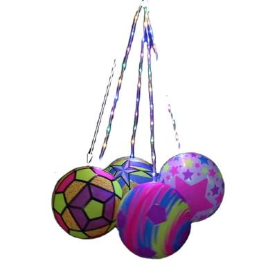 China Hot Sale Cheap Inflatable Toy Balls With Light At Inflatable Night For Kids Play for sale