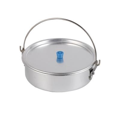 China Dustproof Good Quality Aluminum Mess Kit Including 5 Pcs For Camping Mountaineering for sale