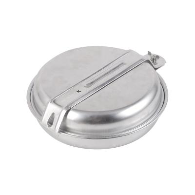 China Portable Drop Resistant Aluminum Cookware Sets Sustainable For Outdoor Camping for sale