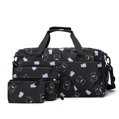 China Travel Bag Large Capacity Waterproof Outdoor Cross - Yoga Body Fitness Bag Shoe Independent Compartment Dry And Wet Bag for sale