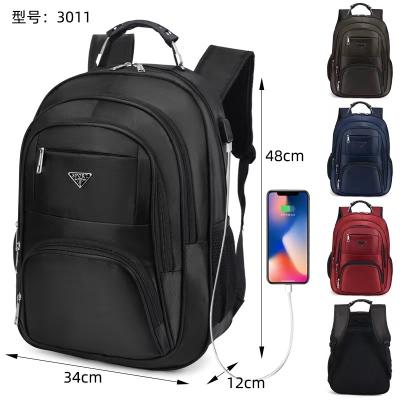 China Waterproof Backpack for College Student Men's Business Travel Large Capacity Business Travel Backpack for sale