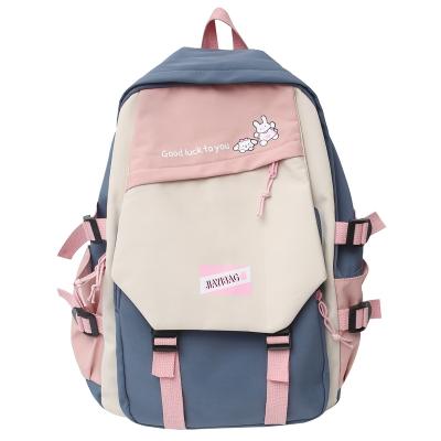 China New Anti-theft Backpack Men's Couples Backpack High School College College Student Backpack Campus Travel for sale