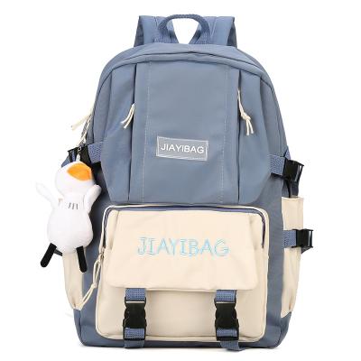 China Anti-theft nylon fabric large capacity backpack light weight and fashionable mini backpack sturdy, soft and waterproof backpack for sale