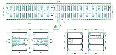 China Professioneel Duurzaam 20ft Containerkamp voor het Leven, Modern Modulair Prefabhuis Te koop