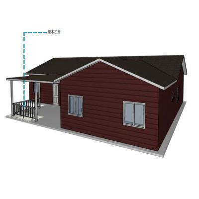 China Movable Modular Flat House Prefab Granny Unit Holiday Villa Modern for sale