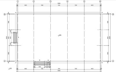 China Sandwich Panel Steel Frame Structures Fast Construction , Easy To Assemble for sale