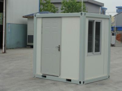 China Huis van de bureau brengt het Prefab 10ft Container voor Wachtzaal/, Mobiele Opslageenheid onder Te koop