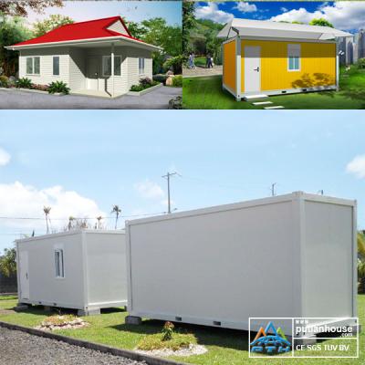 China Movable 20 FT Container Home With Wood Wall Sandwich Panel Inside for sale