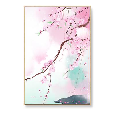 China Impressionist Flower Painting by Numbers with Sakura Winter for sale