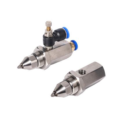 China Dust Collection 60 Degree Micron Fog Mist Air Spray Nozzle For Dust Protection System for sale