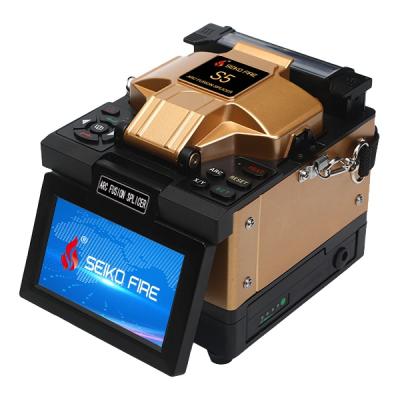 China SM (G.652) SeikoFire Fiber Optic Fusion Splicer S5 FTTH/FTTX Fiber Splicing Machine for sale