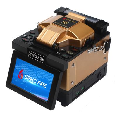 China SM (G.652) Core Alignment Fusion Clamp SeikoFire S5 Fiber Machine Fiber Optic Kit Alone With Cleaver for sale