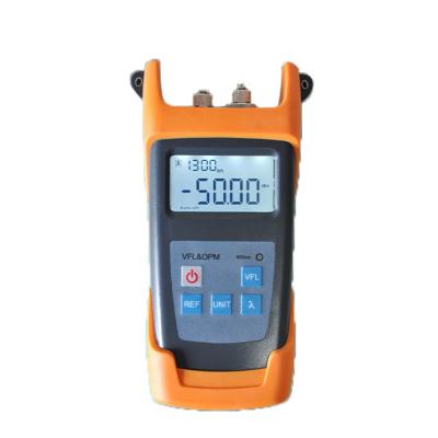 China FTTH FTTH Fiber Optic Power Meter Cable Tester Build In 1MW Visual Fault Locator for sale