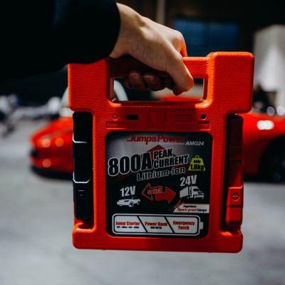 China Jump Start Cars 12V 24V Auto Car Jump Starter 800A Car Emergency Kit 36000mAH for sale