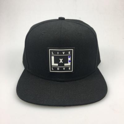 China China COMMON Factory High Quality Wool Blend 6 Panels Hip Hop Snapback Hat for sale