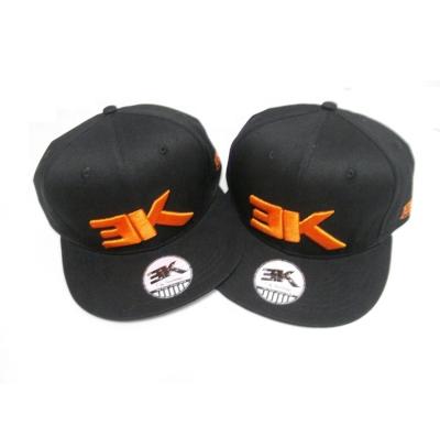 China YZ COMMON Cheap Custom 3D Embroidery Flat Brim Snapback Hat / Sports Hat for sale