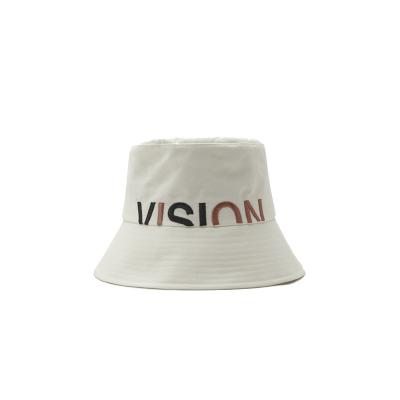 China Custom Logo Fashion Bucket Hat Cotton Summer Embroidery Fashion Bucket Hat Men Women Striped Colorful Cotton Unisex for sale